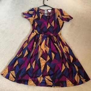 Lula Roe Amelia fit & flare dress